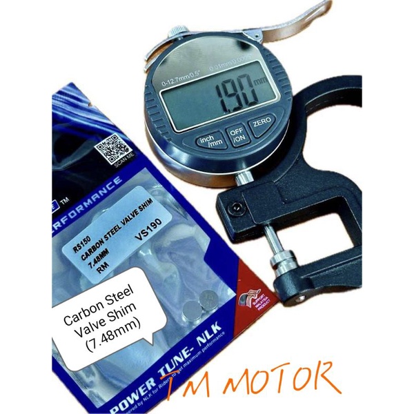 NLK Performance Valve Shim, (2 Pcs) (7.48mm) RS150/LC135/Y15ZR Shopee