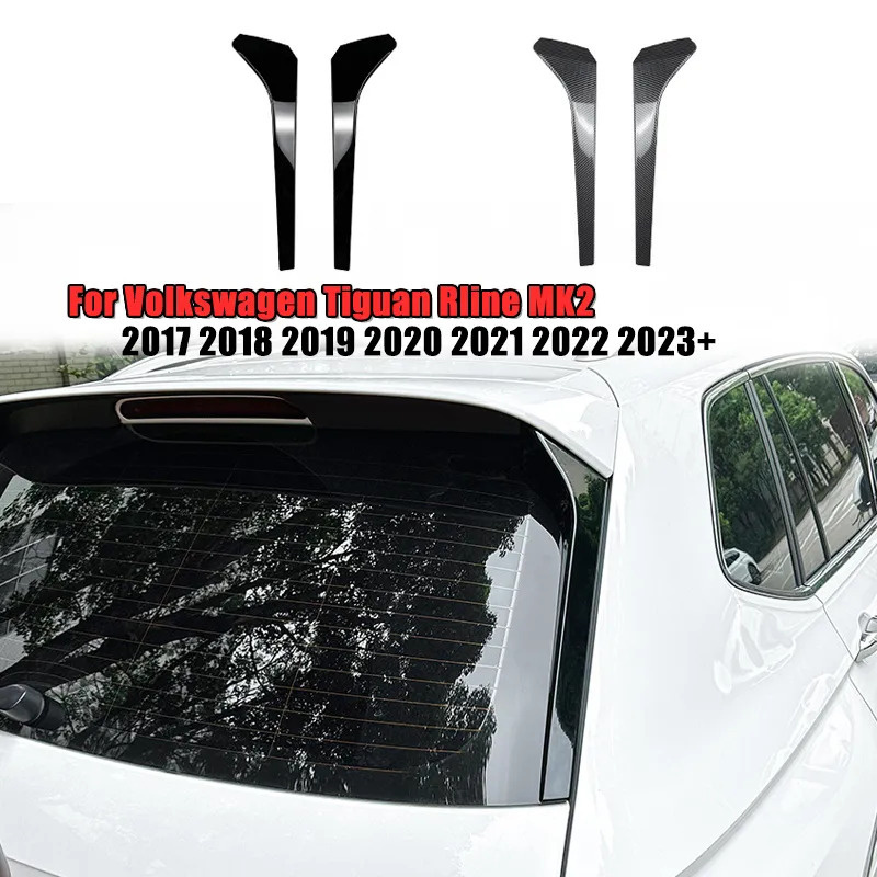 Gloss Black Rear Window kant spoiler vleugel voor Audi A4 B8 Avant Allroad 2009 2010 2011 2012