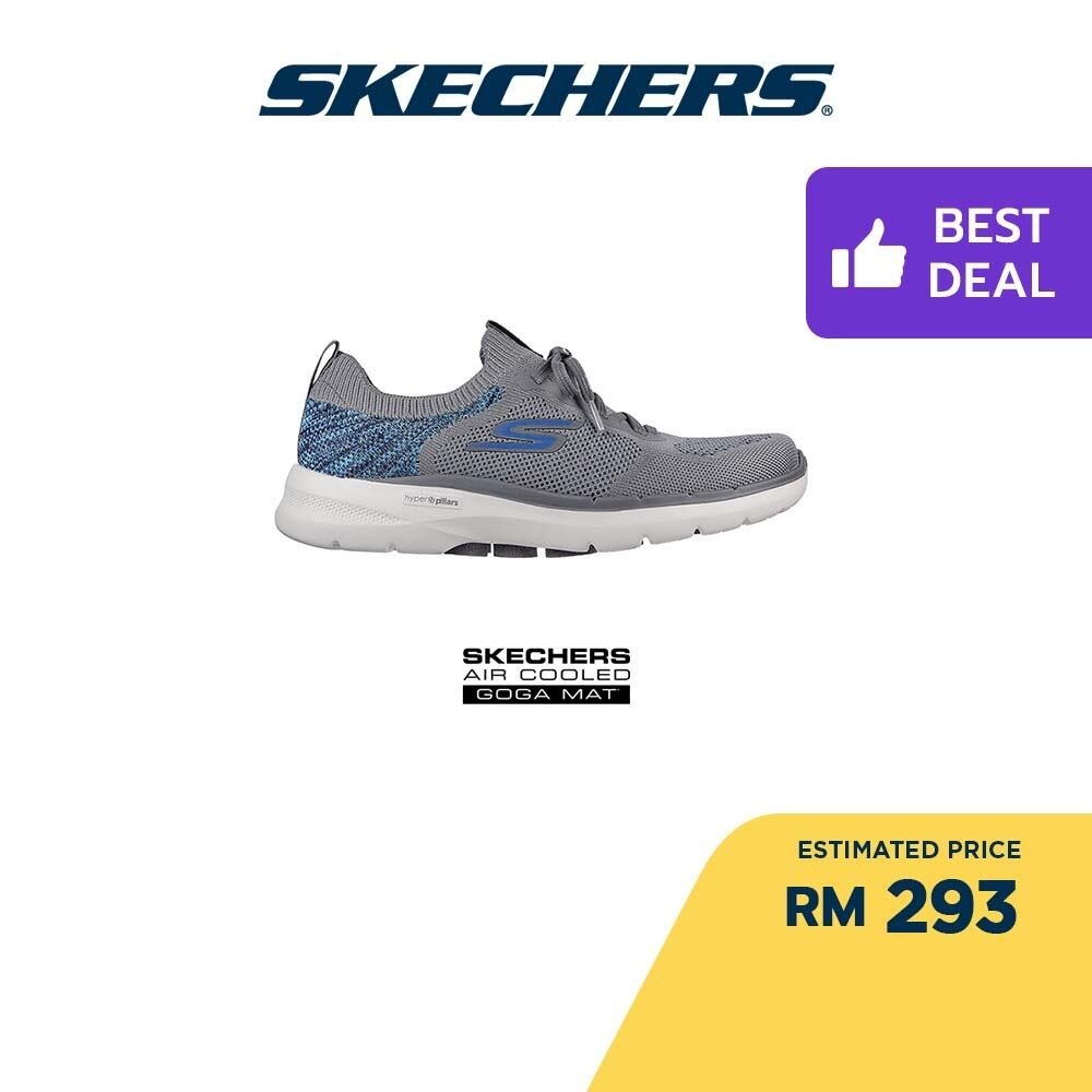 Skechers Men GOwalk 6 Vanderhill Walking Shoes 216206 GYBL