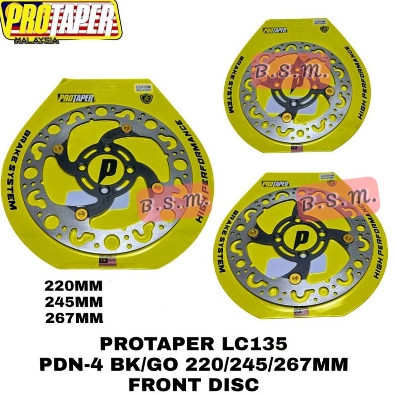 PROTAPER FRONT DISC PLATE LC135 Y15ZR SRL115 | Shopee Malaysia