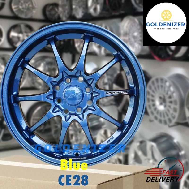 Rays sport rim kereta CE28 15inch 14