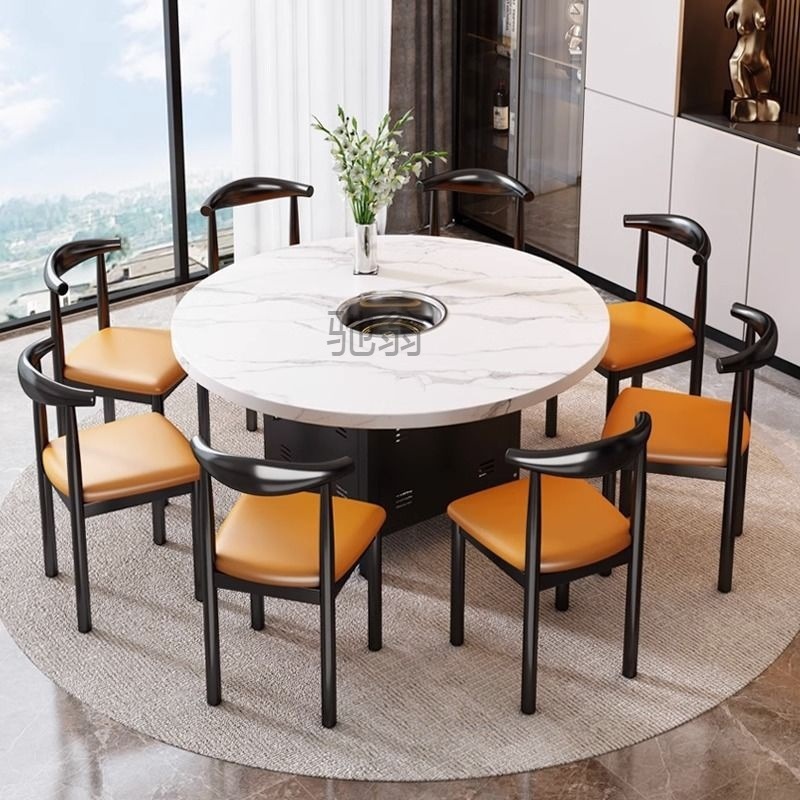 Hot Pot Table Induction Cooker Integrated Commercial Gas Stove Skewers