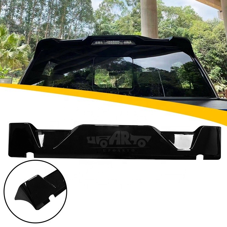 Car Spoilers ABS Plastic Carbon Fiber Tailgate Rear Wing Cab Spoiler ...