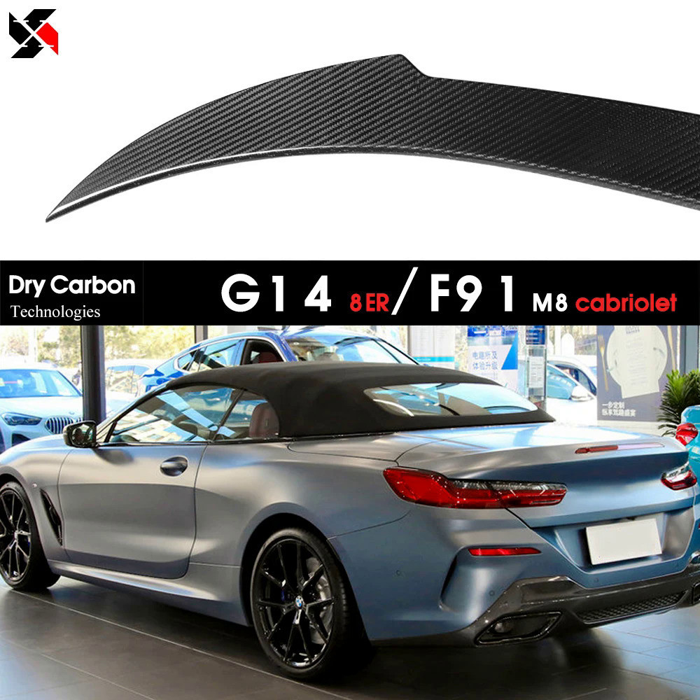 Dry Carbon Workmanship 3*3 Real Carbon Fiber Rear Trunk Spoiler Car ...