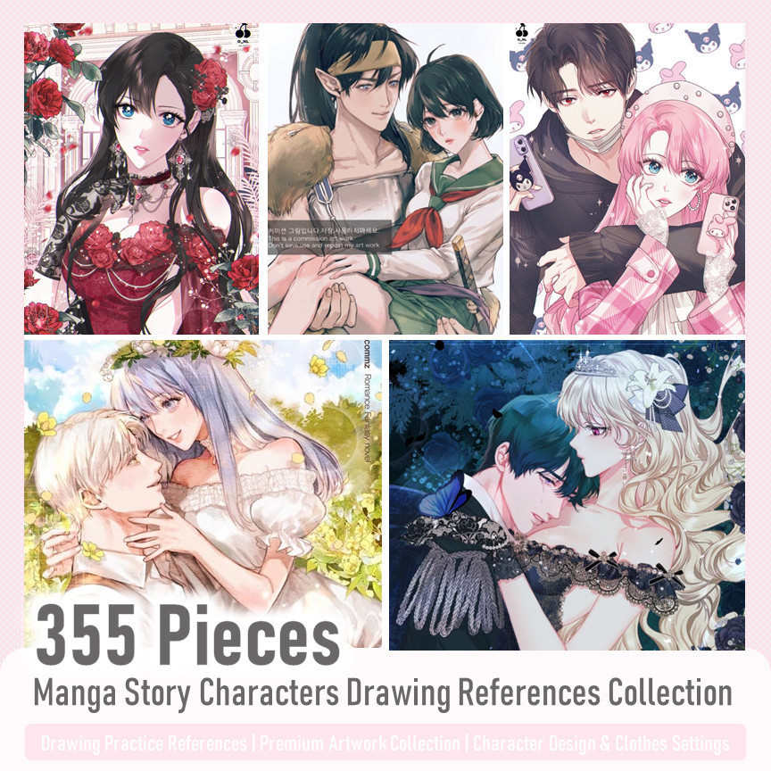 🔥 Drawing References Illustration - Manga Story Characters References ...