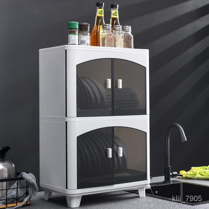 HY6/Factory Direct Supply Kitchen Draining Cupboard with Lid Tableware