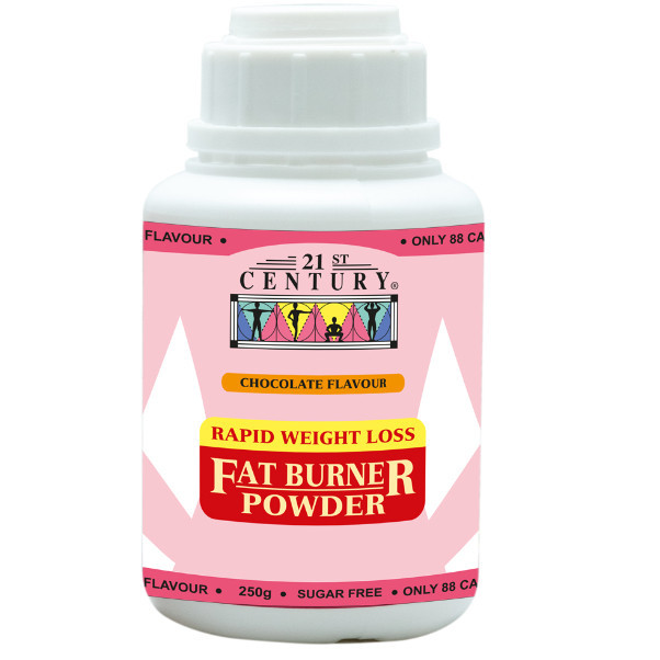 21st Century Rapid Weight Loss Fat Burner Powder - Chocolate (250g ...