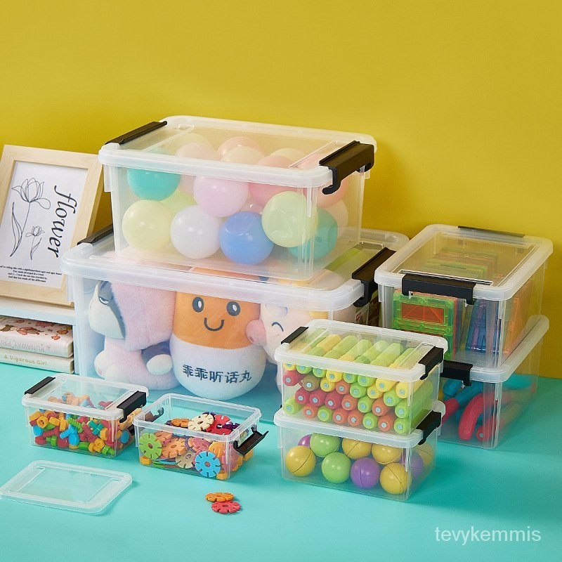 HY-6/Transparent Mini Storage Box Lego Toy Parts Building Block ...
