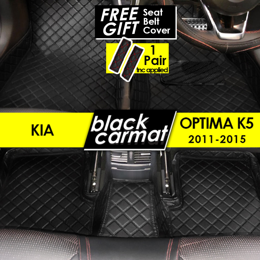 KIA OPTIMA K5 2011 2012 2013 2014 2015 Premium 6D PU Leather Car Carpet