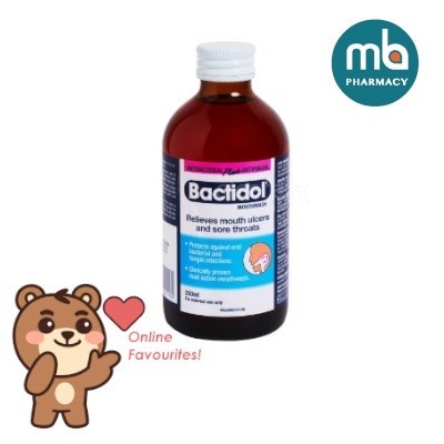 [Exp: Jul 2027] BACTIDOL MOUTHWASH 250ML | Shopee Malaysia