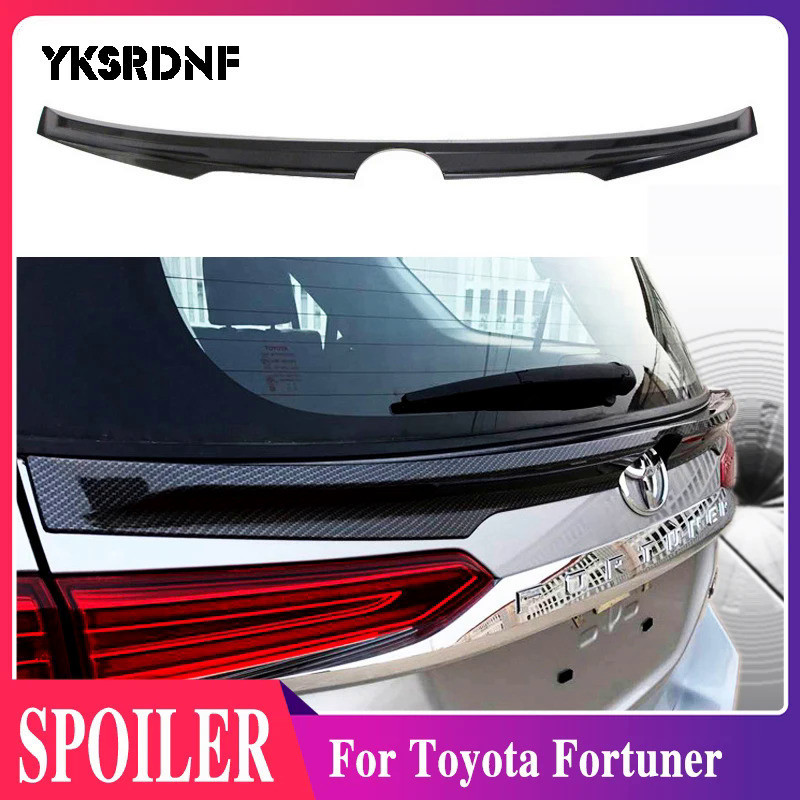 ABS Material Unpainted Color Exterior Rear Trunk Boot Wing Lip Middle ...