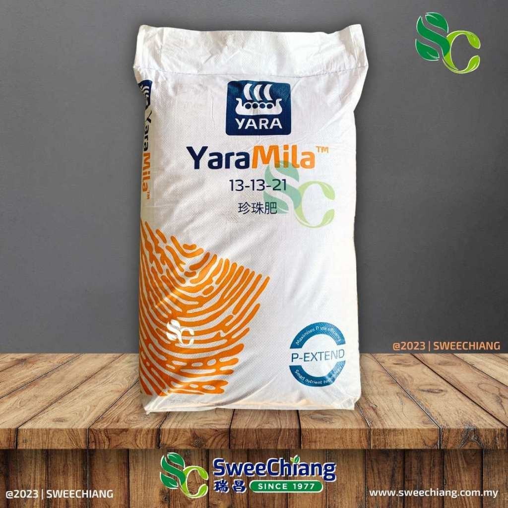 Yara YaraMila Maincrop 13-13-21 50kg星王红复合果肥料Baja Buah NPK 13/13/21 ...