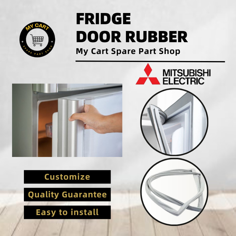 MITSUBISHI MRF47EGSLWP1 Full Set Fridge Door Rubber/Refrigerator