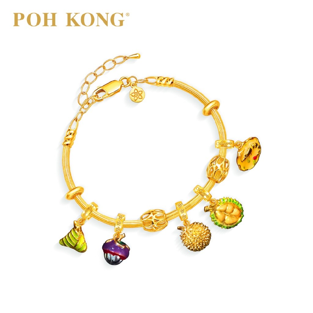 Poh kong charm bracelet discount