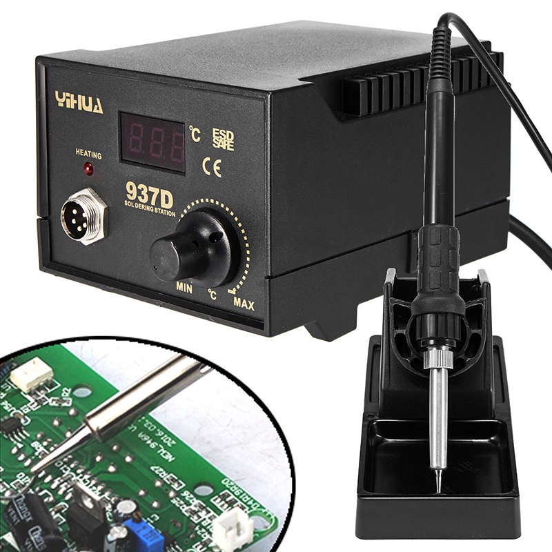 220V Electric Soldering Iron Frequency Change Desolder Welding Station
