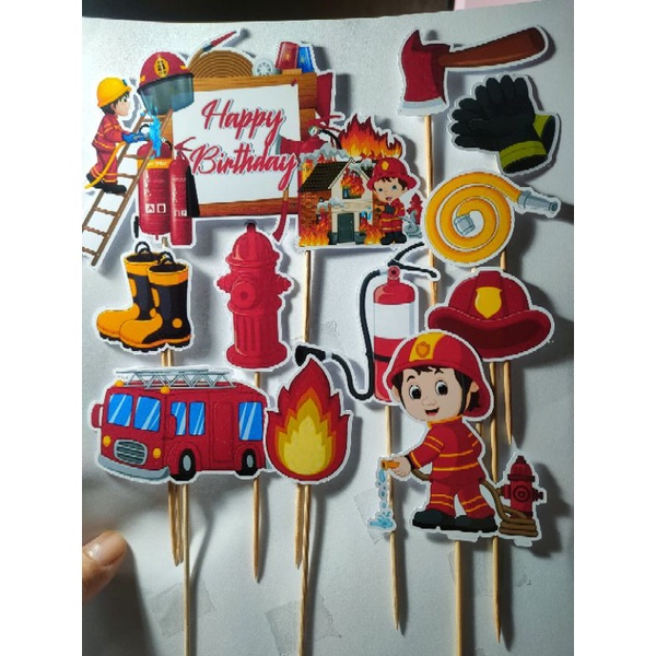 TOPPER CAKE CARTOON BOMBA | Shopee Malaysia