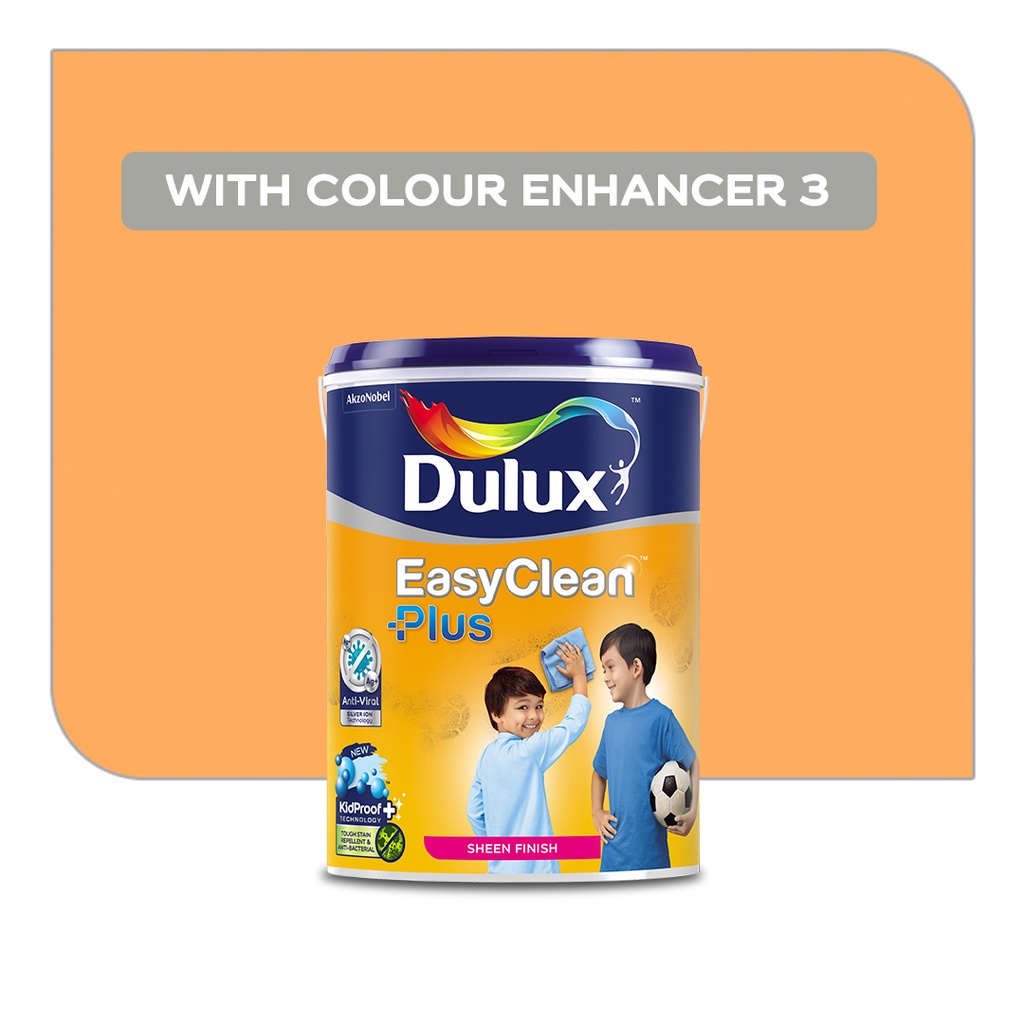 Dulux Easy Clean Plus Interior Wall Paint with Colour Enhancer 3 ...
