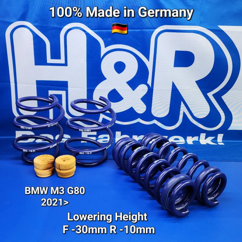 H&R Sport Springs - G80 M3 Competition xDrive AWD (28616-3)