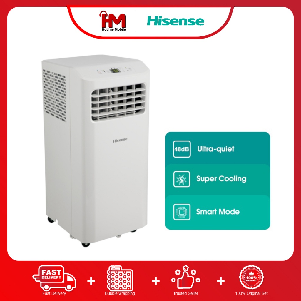 Hisense AP09KVG 1.0HP NonInverter Portable Air Conditioner Shopee