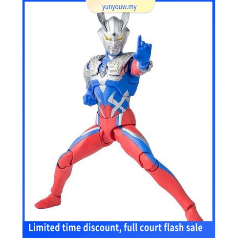Ultraman Zero Rabbit Form SHF Anime Action Figure Toys Model Dolls ...