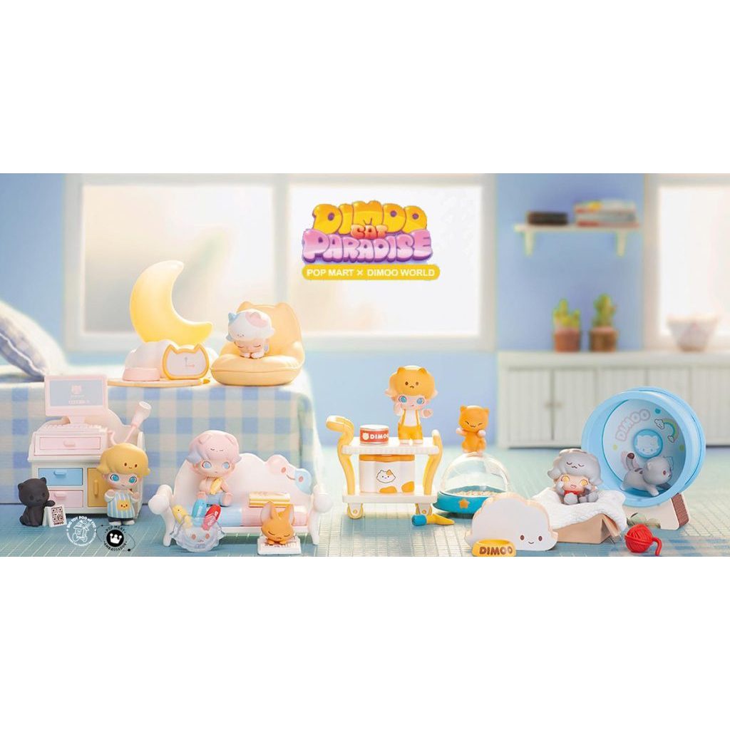 Pop Mart Dimoo Cat Paradise Series Prop | Shopee Malaysia