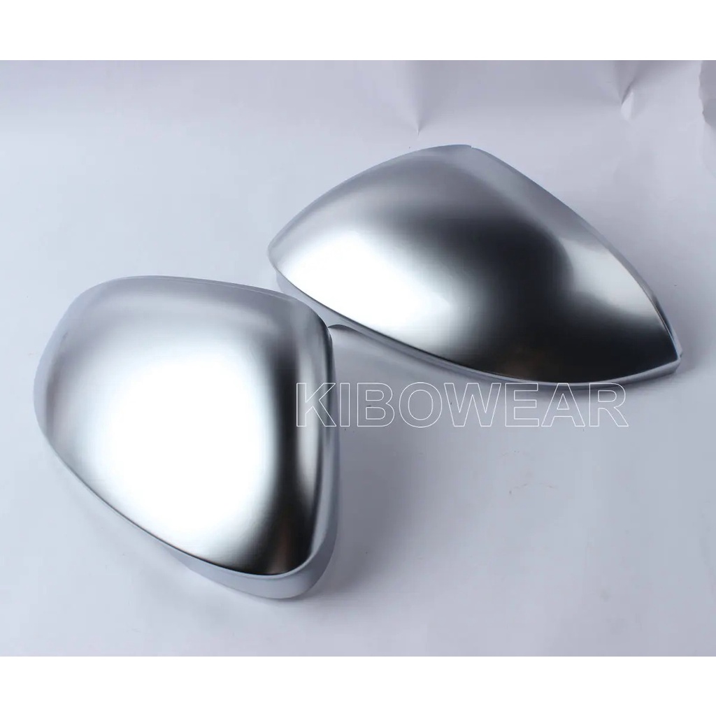 Matte Chrome Wing Mirror Caps For VW Golf 8 VIII MK8 GTI GTD GTE R Side Mirror Covers Silver