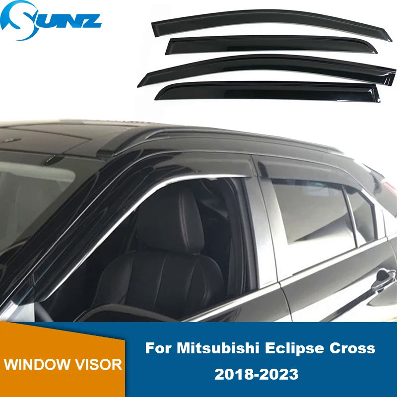 Car Window Deflector For Mitsubishi Eclipse Cross 2018 2019 2020 2021 ...