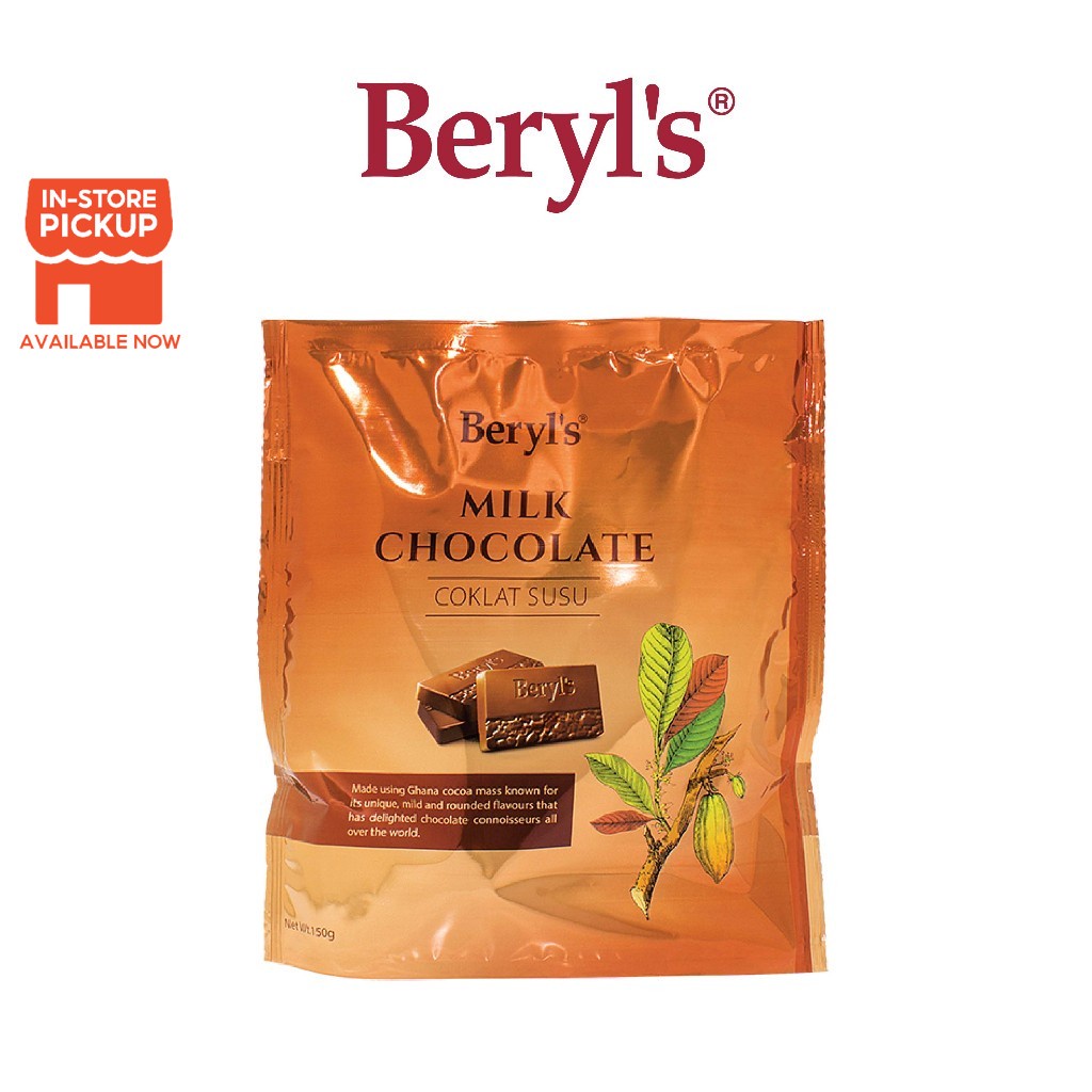 Beryl's Ghana Milk Chocolate (150g) Shopee Malaysia