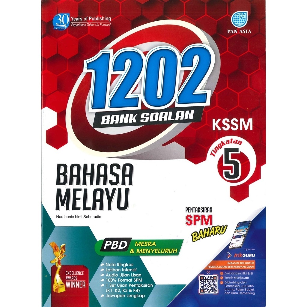 Pan Asia 2024: 1202 Bank Soalan Question Bank: Bahasa Malaysia ...