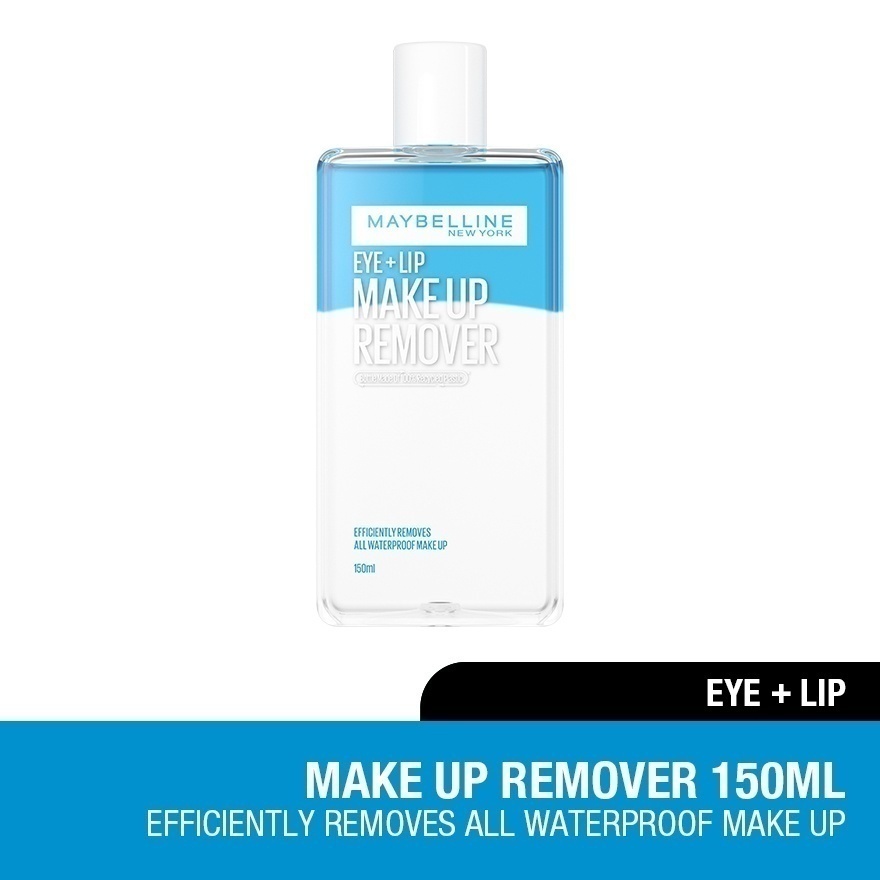 MAYBELLINE Eye & Lip Makeup Remover 150ml Shopee Malaysia