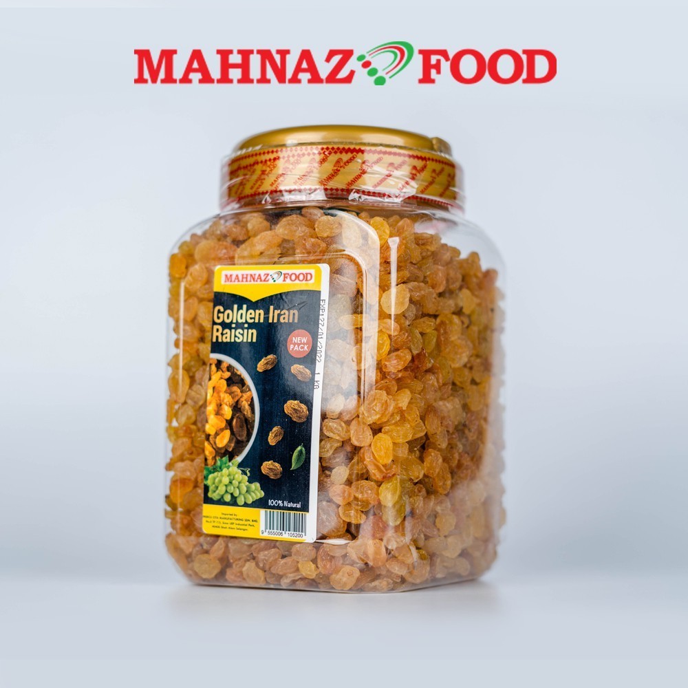 MAHNAZ FOOD - GOLDEN IRAN RAISIN/KISMIS GOLDEN 1KG/500G | Shopee Malaysia