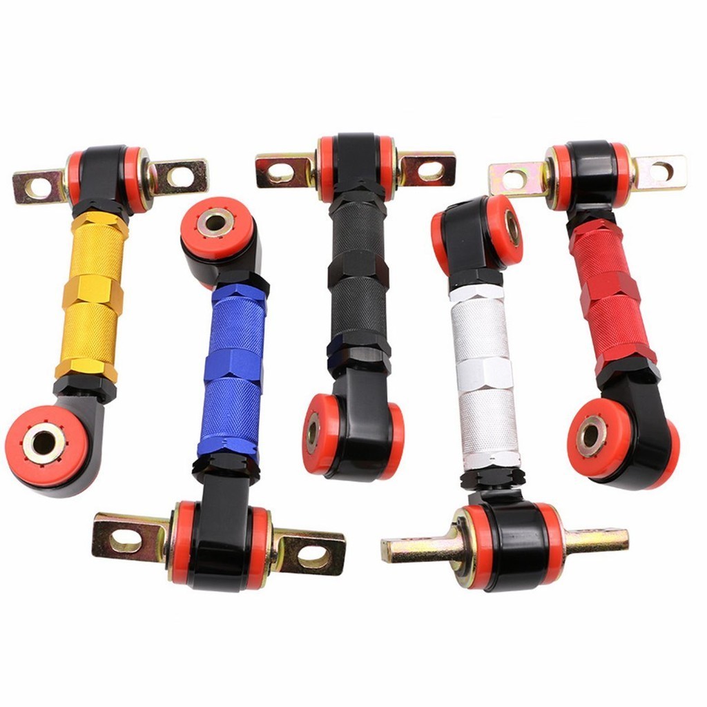 Pair Aluminium +/ 3 Adjustable Racing Rear Suspension Upper Camber