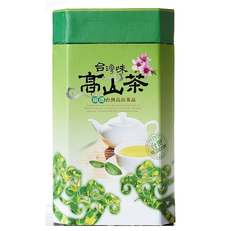 台湾高山茶进口阿里山金萱乌龙茶高冷茶清醇厚香型罐装茶叶300g台湾高山