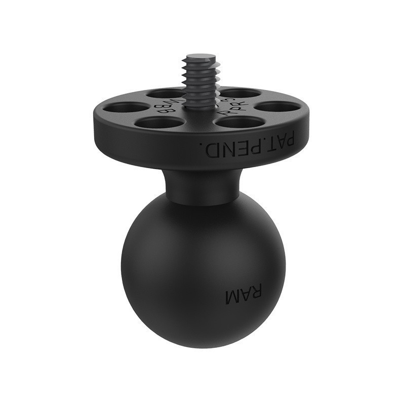 RAM Mount Torque 1.125 To 1.5 In Diameter Handlebar And Rail Base With 1 In Ball