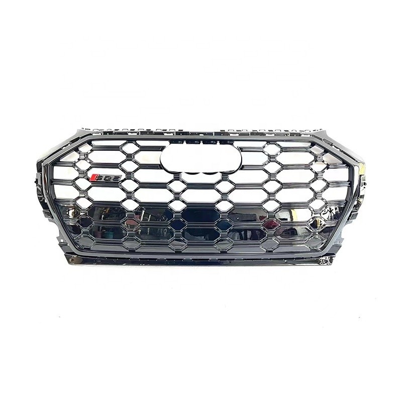 Audi SQ5 Grille Embleem Zwart/Rood - Origineel Audi Accessoire Voor Black Edition