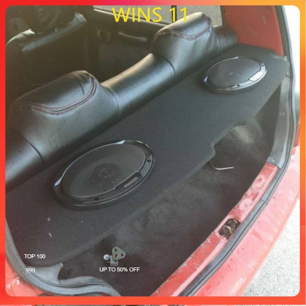 Perodua kelisa bonet rear speaker board carpet (waterproof /mdf board ...