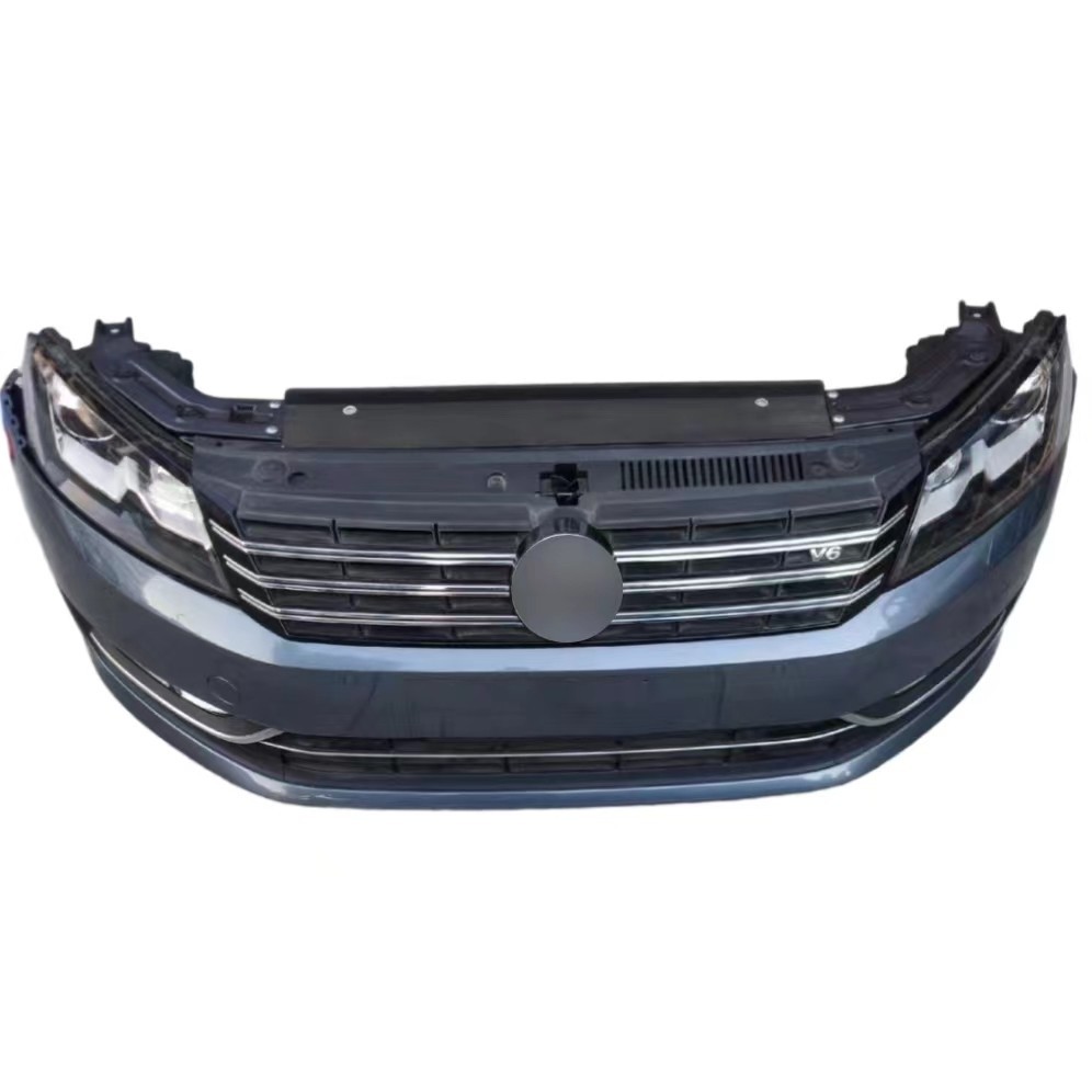 Original Used Front Bumper Assembly with Car Headlight Assembly for