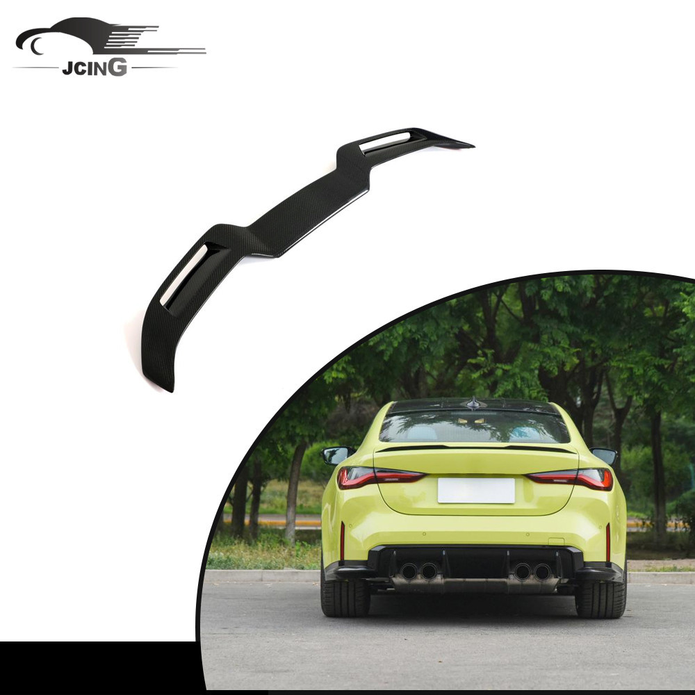 Carbon Look Rear Boot Trunk Spoiler Lip For BMW 4 Series G22 G82 2020+ – M Sport Style