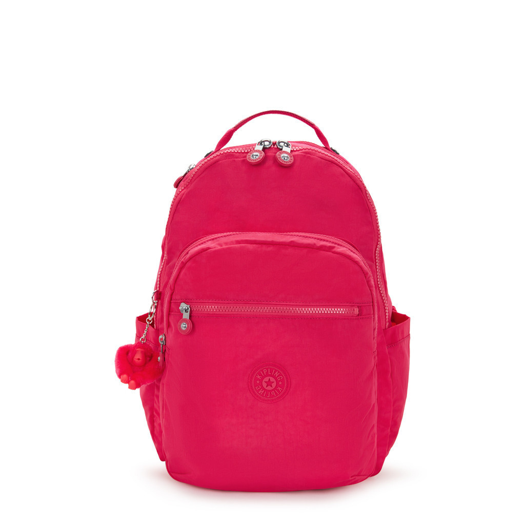 Kipling Seoul Confetti Pink Backpack Shopee Malaysia