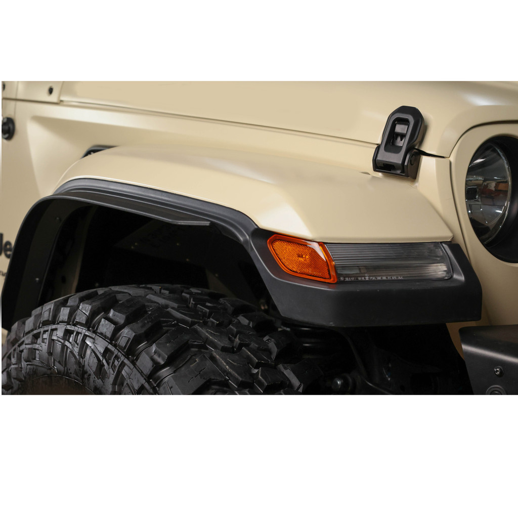 Original low Fender Flares Extensions Trim With Rivet For Jeep