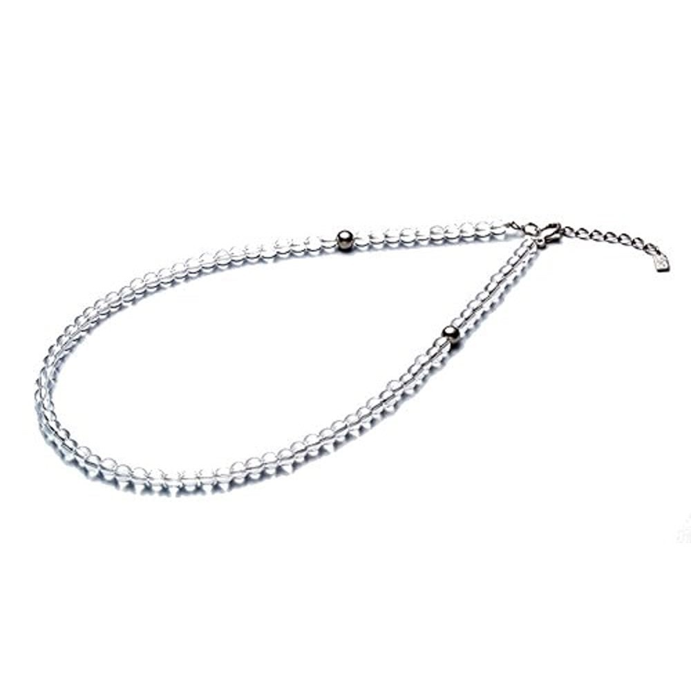 Phiten Necklace Crystal Necklace (5mm) 40cm (+5cm adjuster) 【SHIPPED