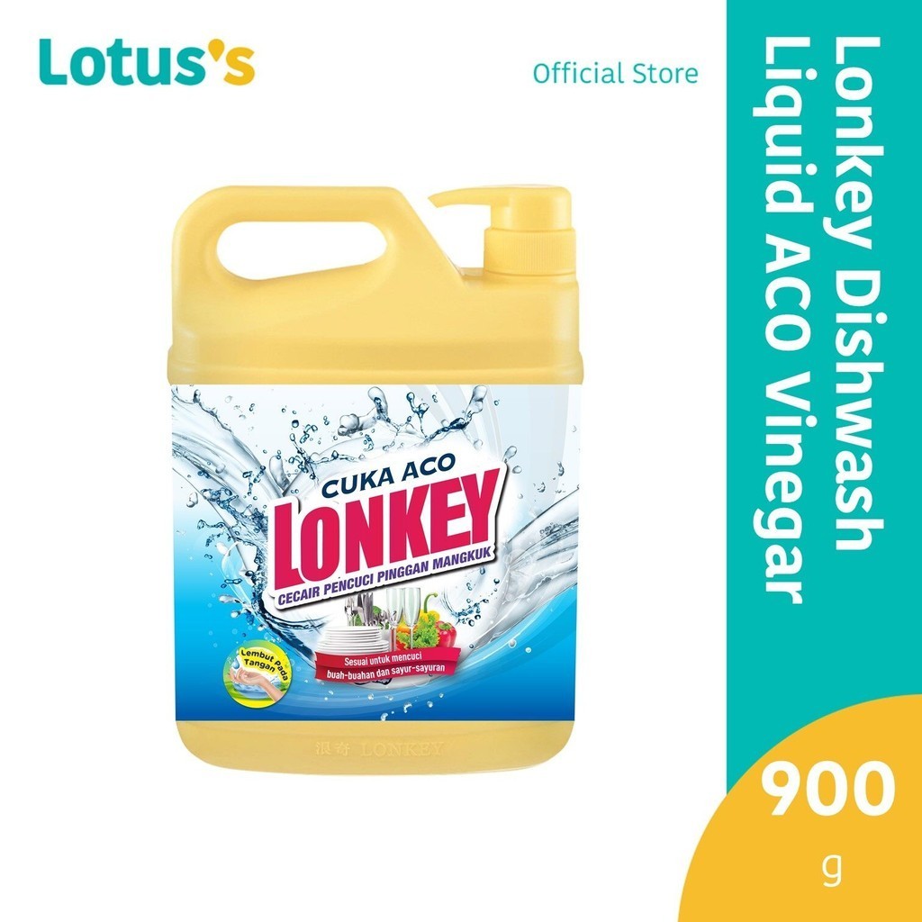 Lonkey Dishwash Liquid Aco Vinegar 900g | Shopee Malaysia