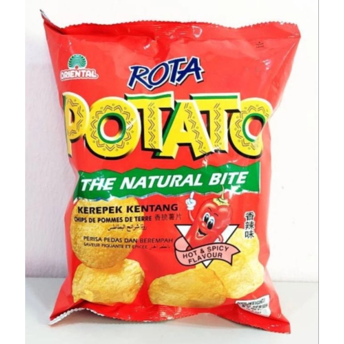 Rota Potato Chips Hot&Spicy /BBQ 30g | Shopee Malaysia