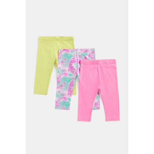 Mothercare Cropped Leggings - 3 Pack