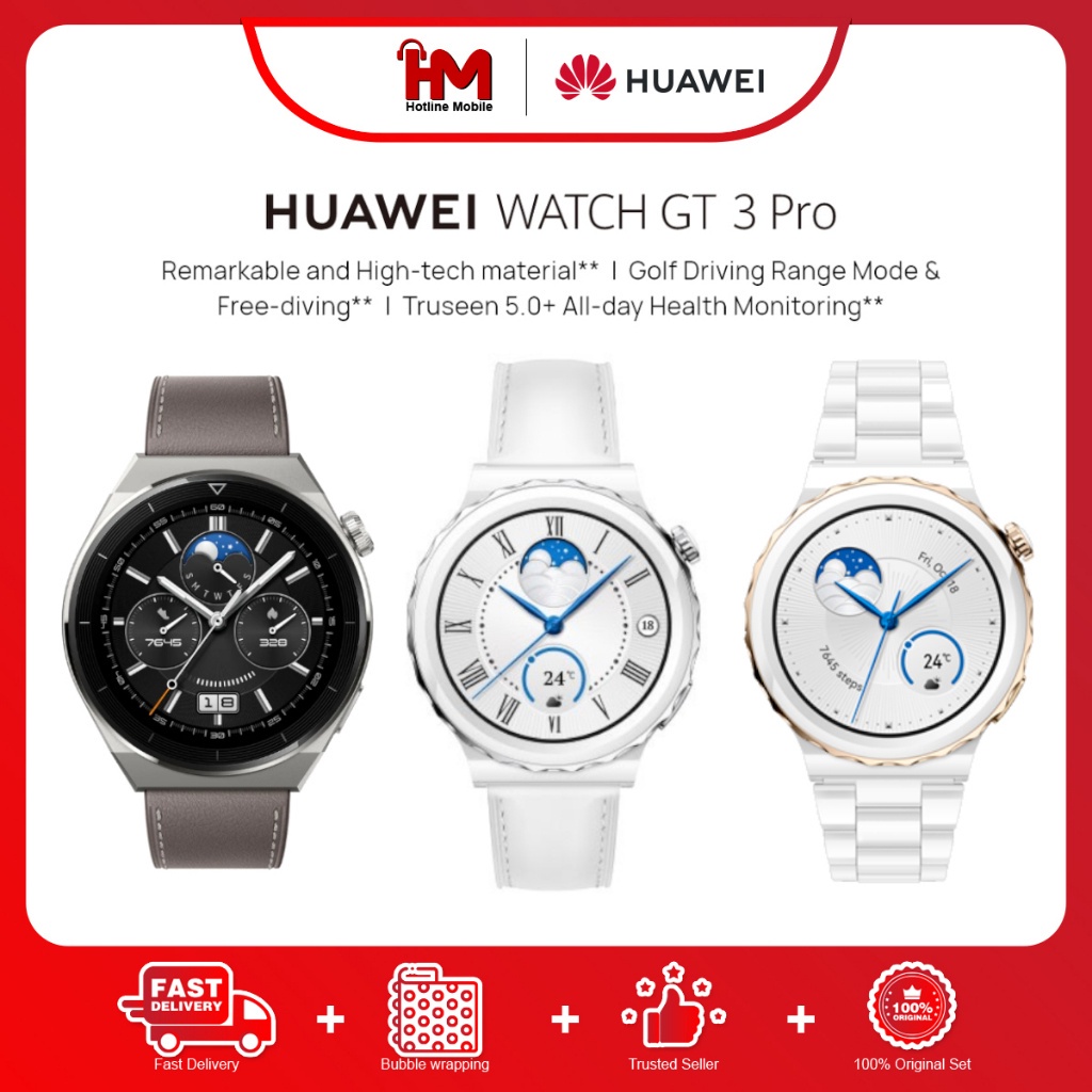 Huawei Watch GT 3 Pro 46mm (ODN-B19) / 43mm (FRG-B19) | Smartwatch ...