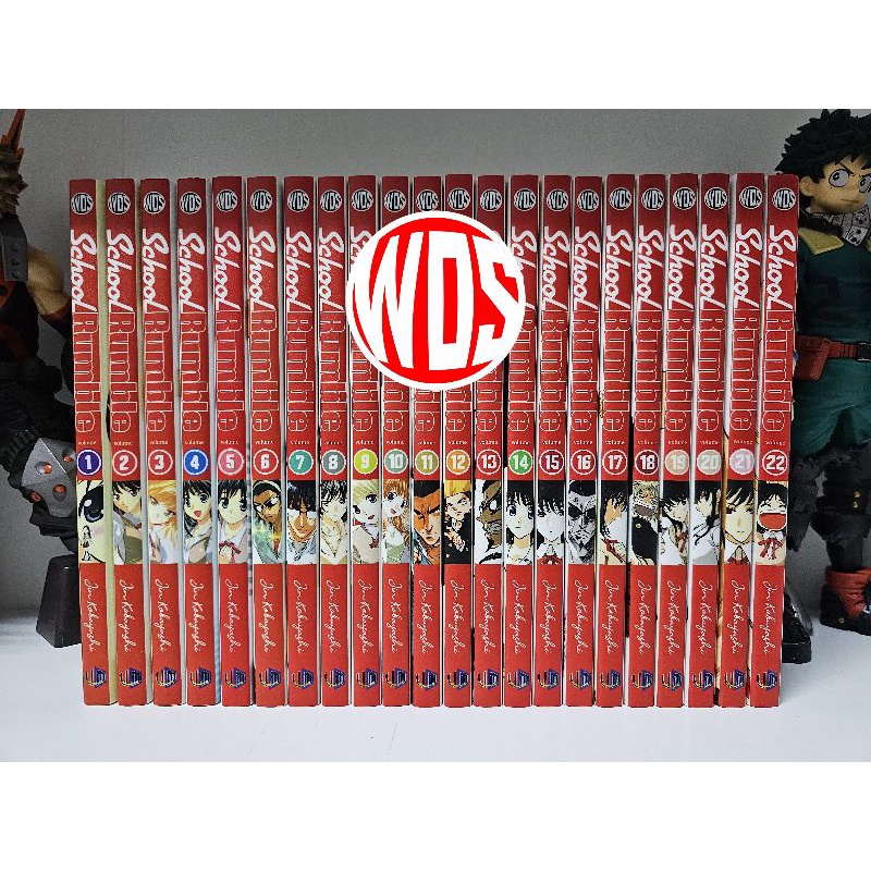 School Rumble English Manga Volumes 1-16, Del Ray books Jin