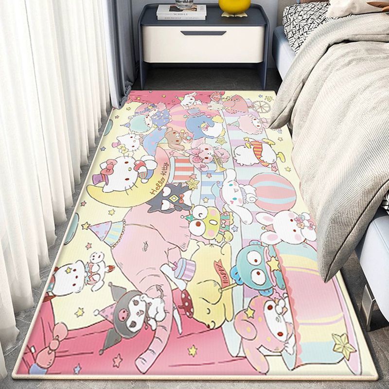 Bedroom cartoon bedside blanket living room room balcony卧室卡通床边毯客厅房间阳台地垫 ...