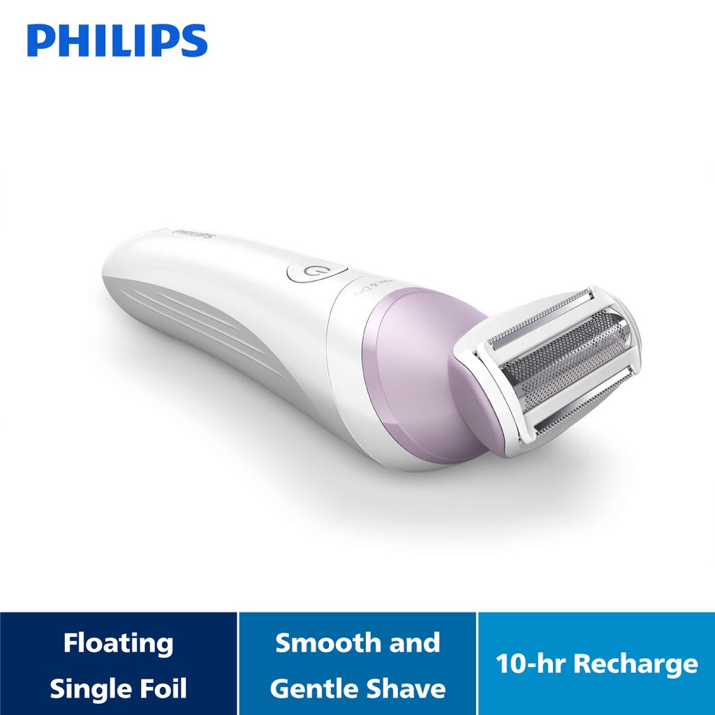 Philips Lady Shaver Series 6000 Cordless Shaver with Wet and Dry Use BRL136/00 Shopee Malaysia