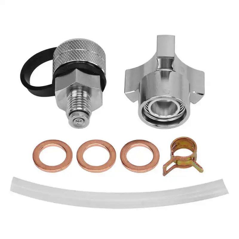 Oil Drain Valve Leak Proof Rust Proof Compact Structure Stainless Steel ...