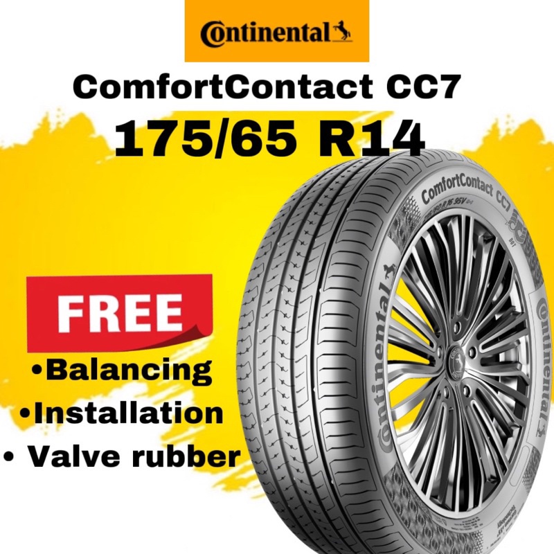 175/65-14 CONTINENTAL COMFOR TCONTACT CC7- Year 2023 | Shopee Malaysia